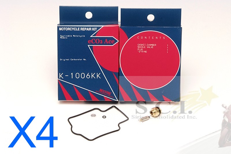 Kawasaki ZX750 ZX-7 ZX900 KEYSTER Carburetor Rebuild Repair Kits